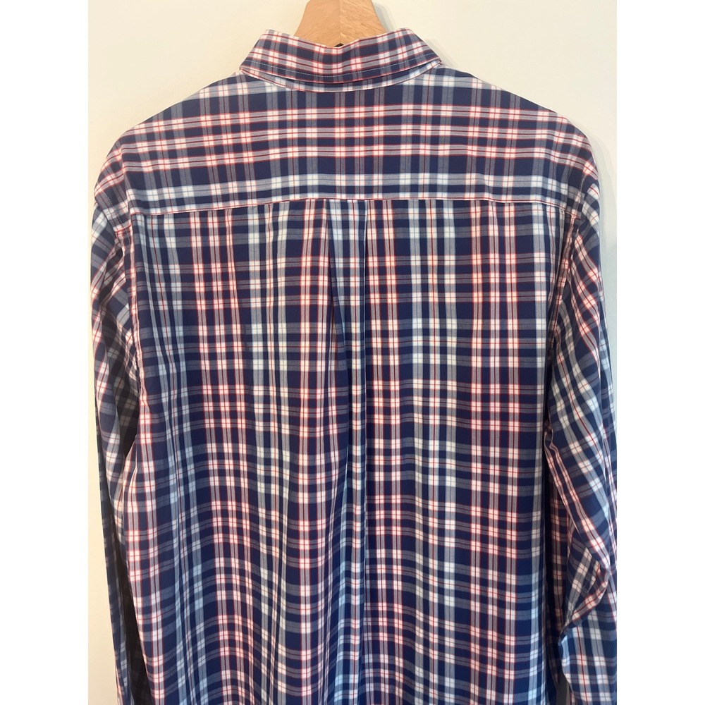 Vineyard Vines Men's Slim Fit Whale Shirt Plaid 100% Cotton Size Large - Picture 5 of 9